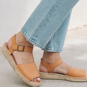 Soludos Eden Espadrille Sandal 7.5 in Camel